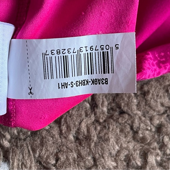 Gymshark GS Power Full Length All In One Sz S In Magenta Pink Print - Picture 10 of 10